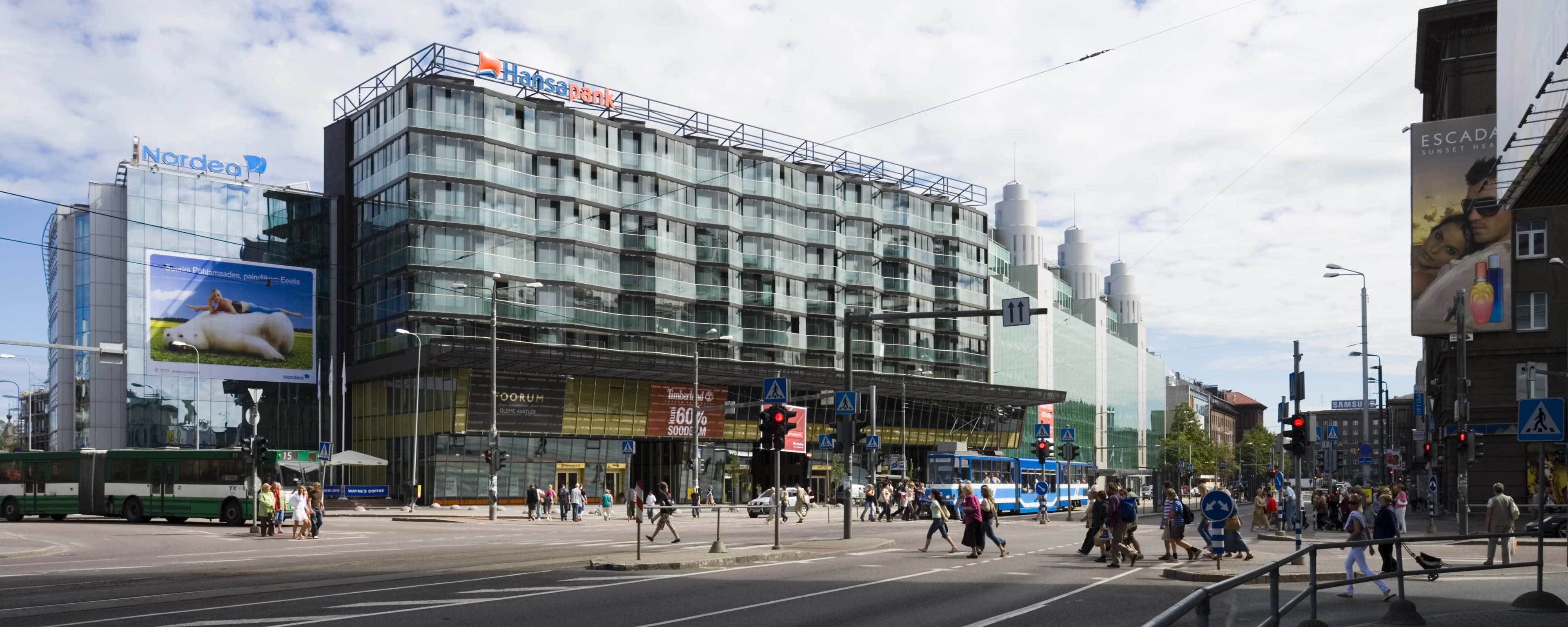 FOORUM Korterelamu, äri- ja büroohoone kompleks