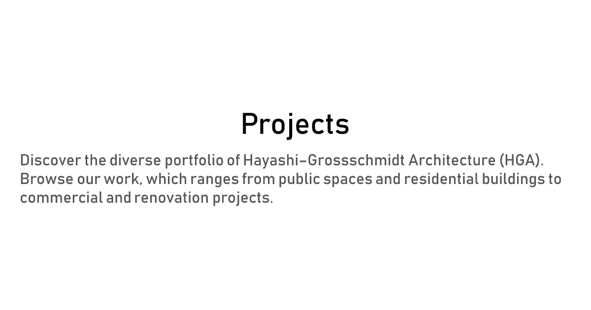 Projects | HGA