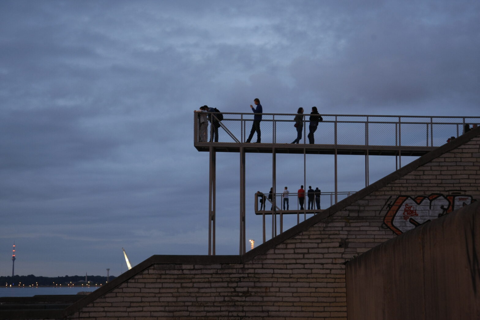 Installation “To the Sea” at the Tallinna Linnahall rooftop